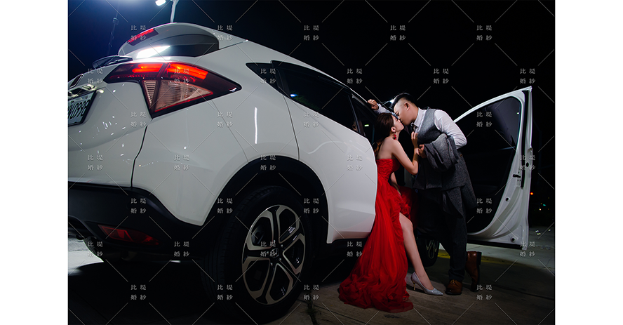 攝影助理 比堤婚紗 推薦新人:奕保&依婷 夜景拍攝