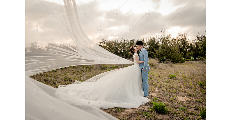 拍攝婚紗照 推薦 比堤婚紗 推薦客人：銘謙＆羽柔 愛在線西