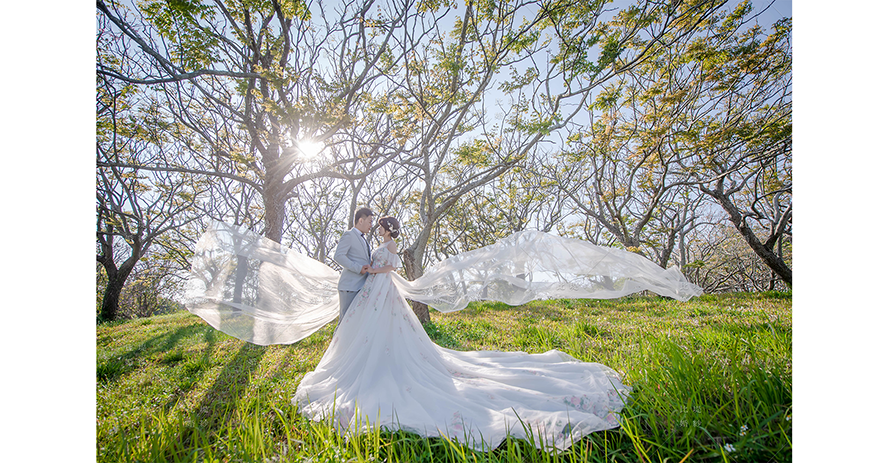 婚紗 禮服 比堤婚紗 推薦新人：思晨＆宜樺 都會公園