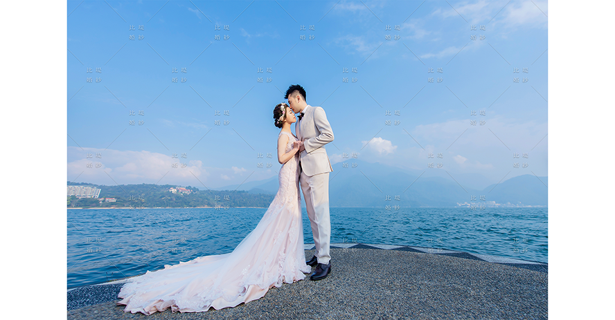 台中拍婚紗價格 比堤婚紗 推薦新人：Mr. Lin＆Mrs. Chou 日月潭