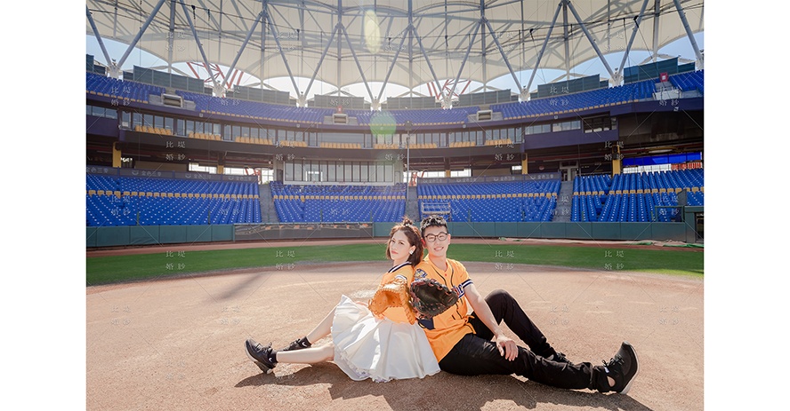 婚紗博覽會 比堤婚紗 推薦新人：冠呈＆沛宜 台中洲際棒球場