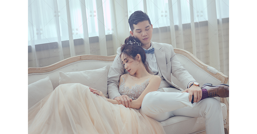 結婚包套方案 推薦 比堤婚紗 推薦客人：Eason＆Emily 影相視務所