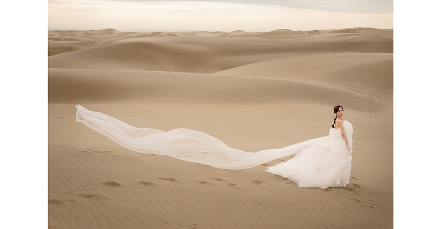 頂頭額沙洲 婚紗之旅 推薦 比堤婚紗 推薦客人：諺仔＆包子 沙漠婚紗