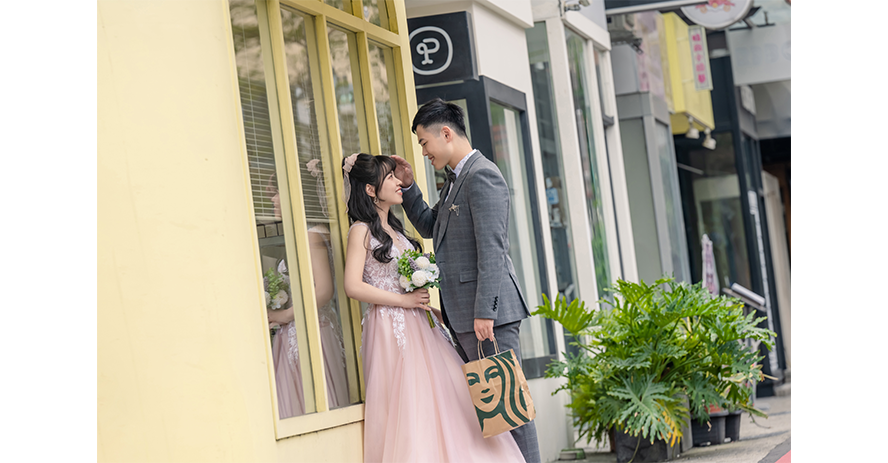 化妝師 推薦 比堤婚紗 推薦客人：Lin＆MiMi 一中街