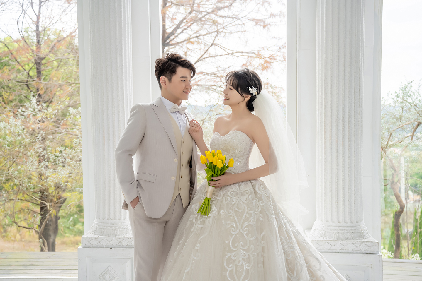 拍婚紗 方案 推薦 比堤婚紗 推薦客人：Tim＆Esther 愛麗絲攝影基地