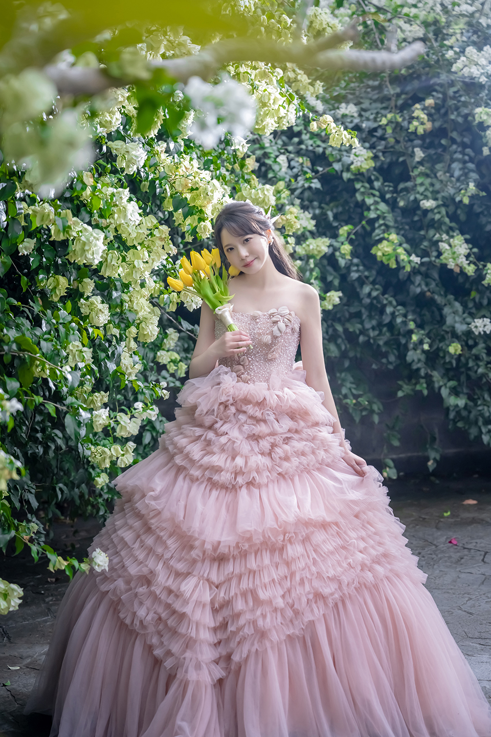 拍婚紗 方案 推薦 比堤婚紗 推薦客人：Tim＆Esther 九重葛