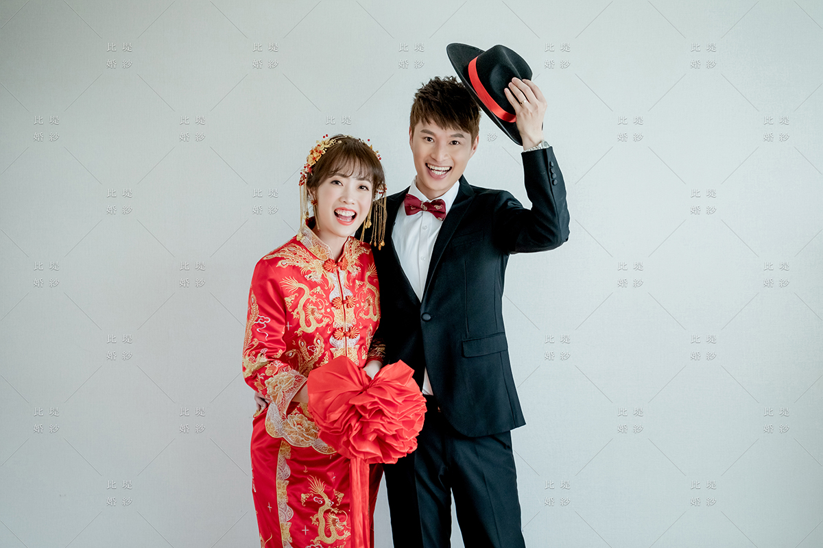 婚紗 攝影 台中 比堤婚紗 推薦新人：士庭＆怡雯 龍鳳袴