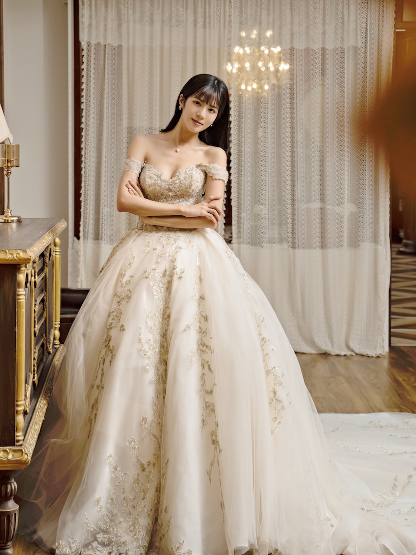 台中婚紗｜歐式奢華白紗禮服