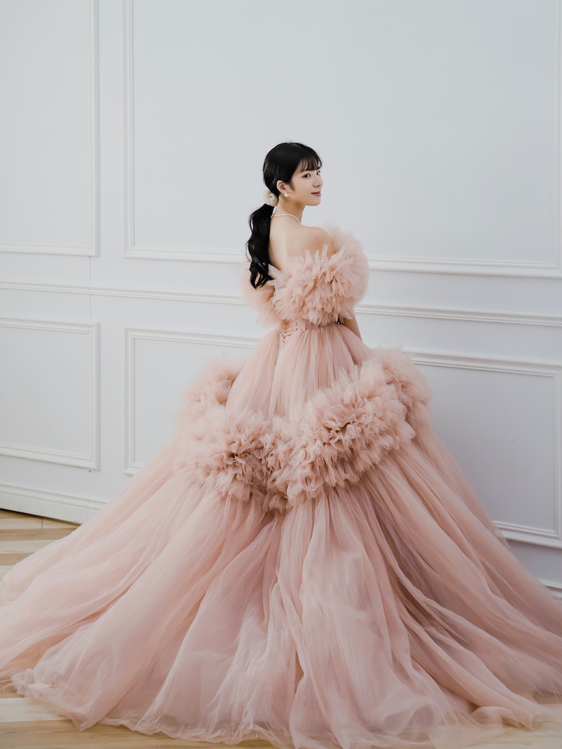 台中婚紗｜公主澎裙婚紗站姿