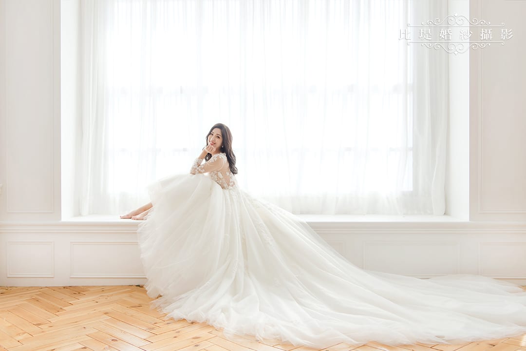 婚 紗 照 比堤婚紗 婚紗禮服 推薦文 韓風攝影棚