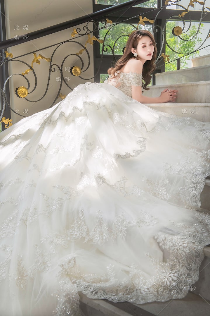 比堤婚紗 婚 紗 禮服 大氣婚禮必選款 15